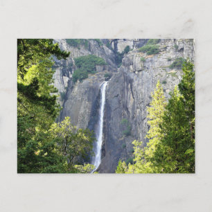 Lower Yosemite Falls, Yosemite National Park, CA Postkarte