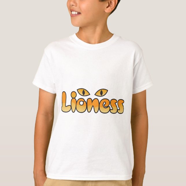 Löwin T-Shirt (Vorderseite)