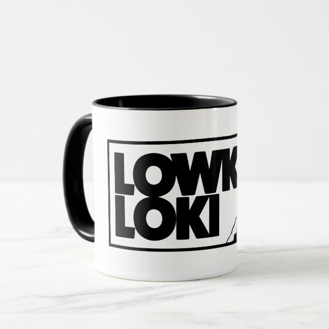 LOWKEYLOKI MARKEN-TASSE TASSE (Vorderseite Links)