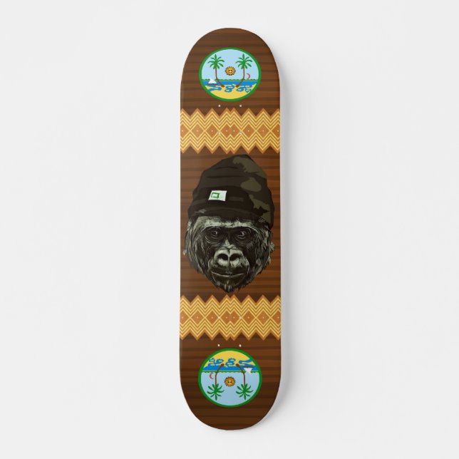 Lowland Gorilla Art Edition Skateboards (Vorne)