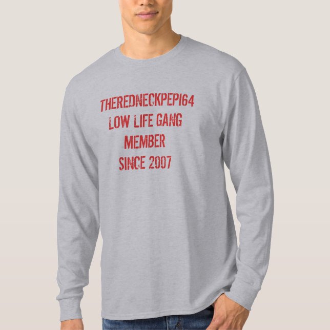 LOWLIFEGANG LANGE HÜLSE T-Shirt (Vorderseite)