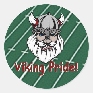 Lowndes Viking Pride Runder Aufkleber