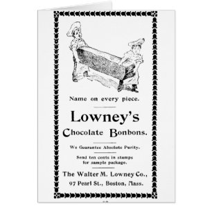 Lowney's Schokoladenbonbons