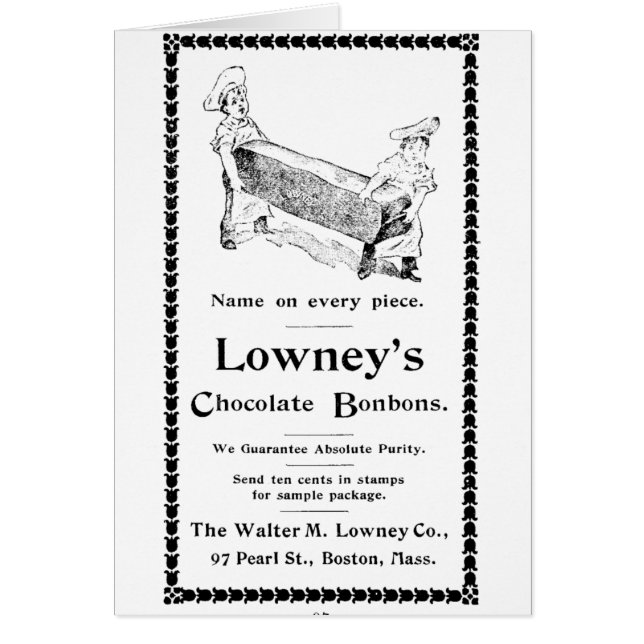 Lowney's Schokoladenbonbons (Vorne)