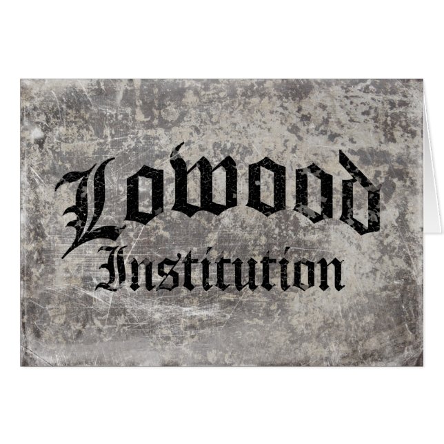 Lowood Institution (Vorderseite (Horizontal))
