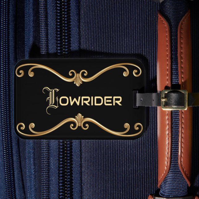 LowRider Car Floor Mat Gepäckanhänger (Vorderseite Insitu 4)