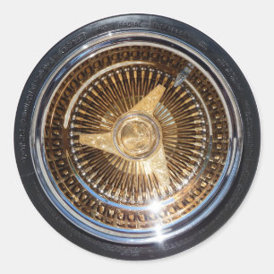 Lowrider-Draht dreht Aufkleber