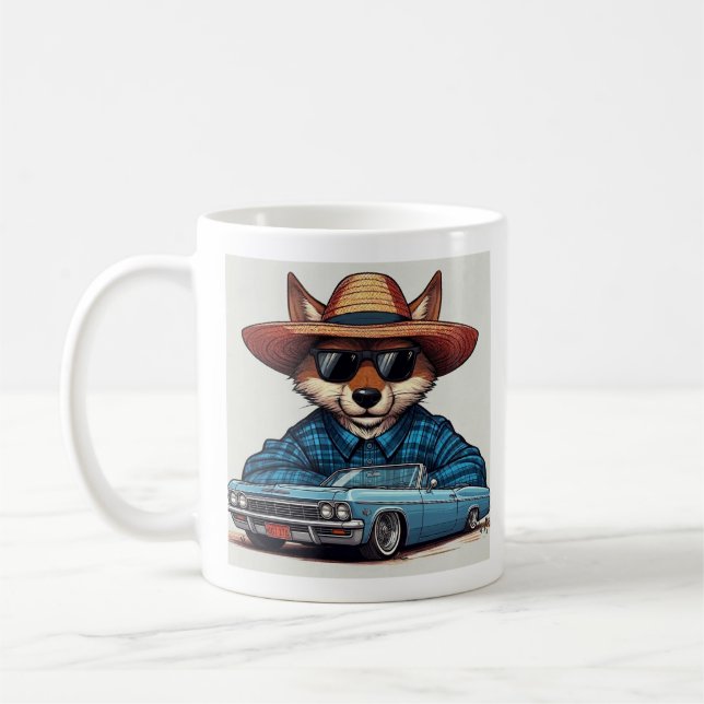 Lowrider Fuchs Kaffeetasse (Links)