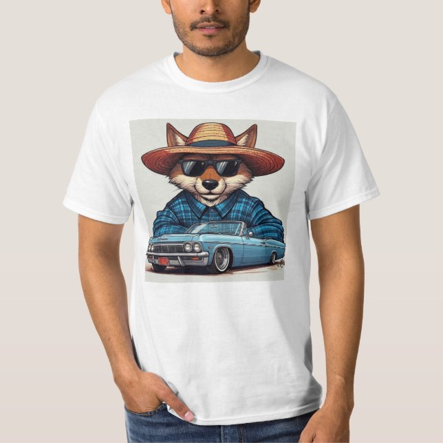 Lowrider Fuchs T-Shirt (Vorderseite)