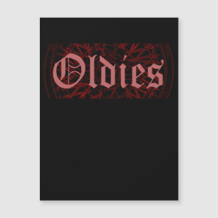 Lowrider Rim Oldies Old School Oldies Magneteinladung