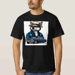 Lowrider-Wolf-T-Shirt T-Shirt