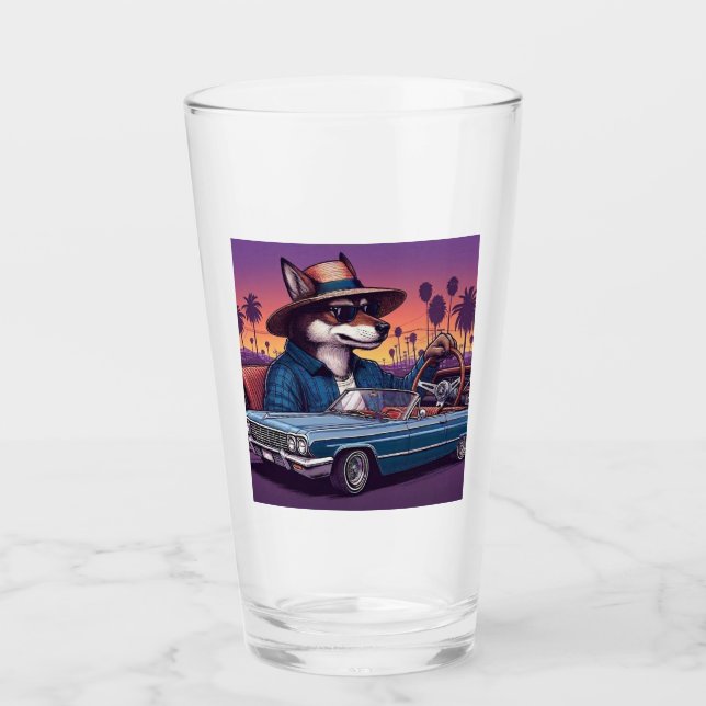 Lowrider Wolfy Glas (Vorderseite)