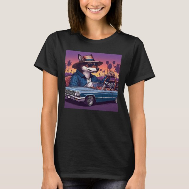 Lowrider Wolfy T-Shirt (Vorderseite)