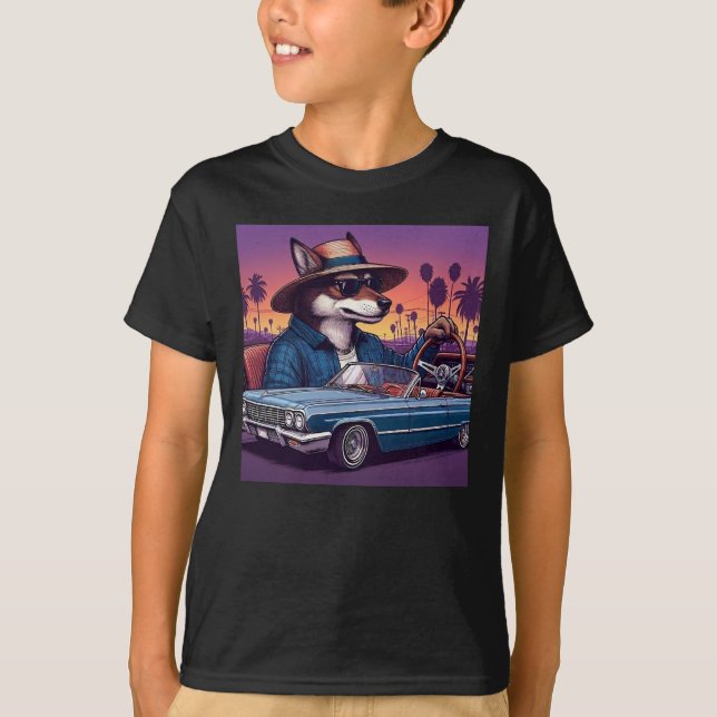 Lowrider Wolfy T-Shirt (Vorderseite)