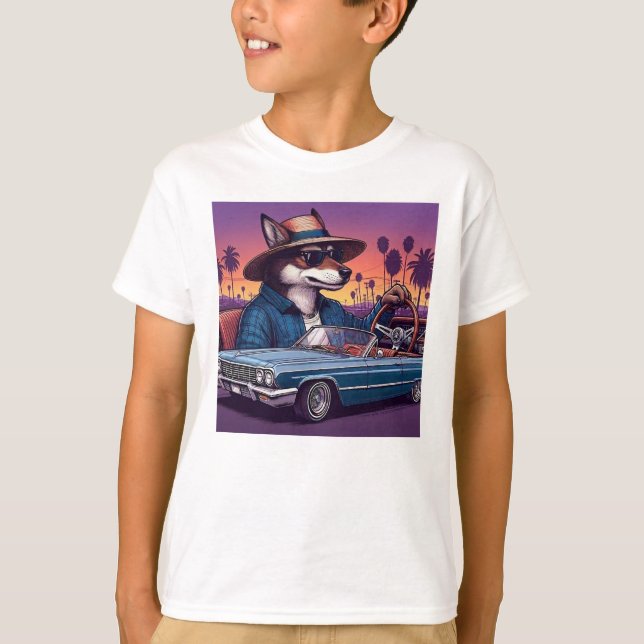 Lowrider Wolfy T-Shirt (Vorderseite)