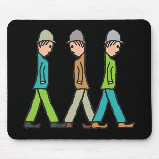 Lowry Matchstick Men Mousepad (Vorne)