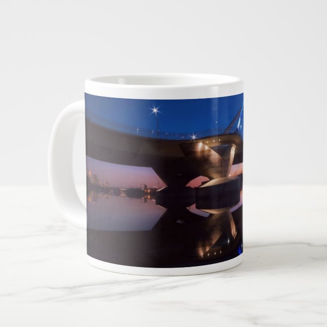 Lowry Sonnenuntergang Jumbo-Tasse (Vorderseite Links)