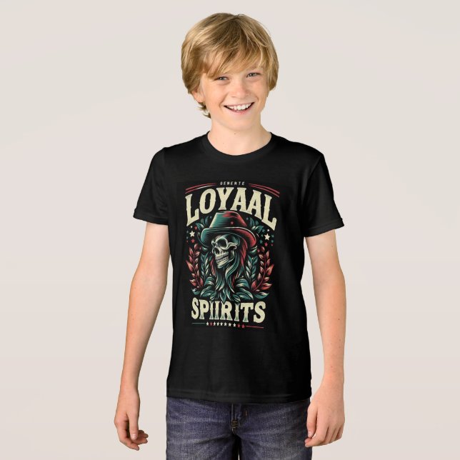 Loyaal Spirits Tri-Blend Shirt (Vorderseite voll)