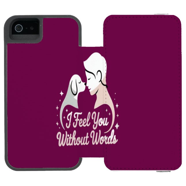 Loyal Connection Incipio iPhone Geldbeutel-Hülle (Folio Geöffnet)