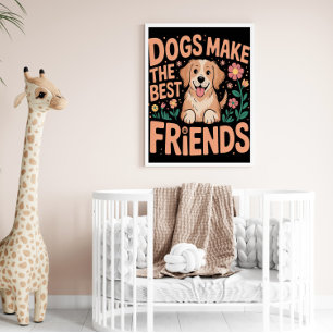 Loyal Dog Companiship Poster