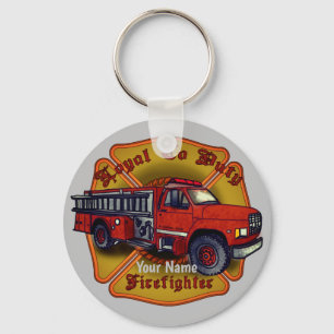 Loyal Feuerwehrmann Schlüsselanhänger