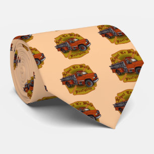 Loyal Firefighter Feuerwehrauto Krawatte