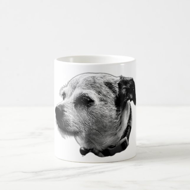 Loyal Gaze Terrier Mix Tasse (Mittel)