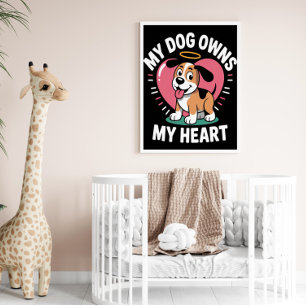 Loyal Heart Pet Liebe Poster