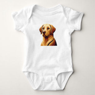 Loyal Labrador Retriever Baby Strampler