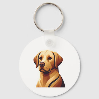 Loyal Labrador Schlüsselanhänger