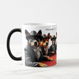 Loyal Pack - Poker Hunde Magic Morphing Tasse