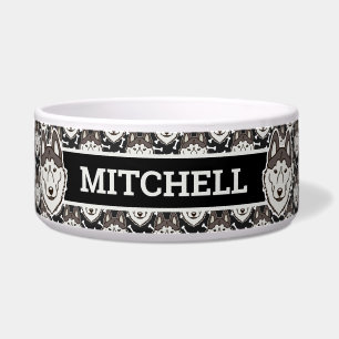 Loyal-Sibirische Husky-Arktis-Schlittenhunde Napf