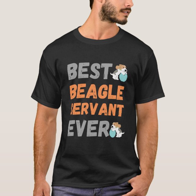 Loyal zum Beagle T-Shirt (Vorderseite)
