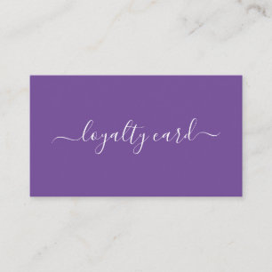 Loyalität 10 Nails Lashes Beauty Visitenkarte