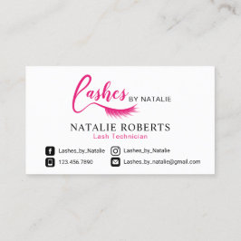 Loyalität des Lashes Treuekarte