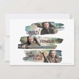 Loyalität, Ehre, ein bereitwilliges Herz