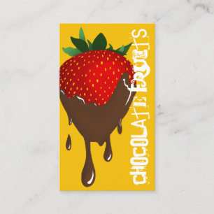 Loyalität von Schokoladenbeeren Treuekarte