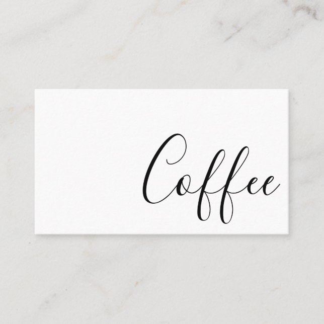 Loyalitätskarte für den Loyalitätscoffee-Punch Treuekarte (Vorderseite)