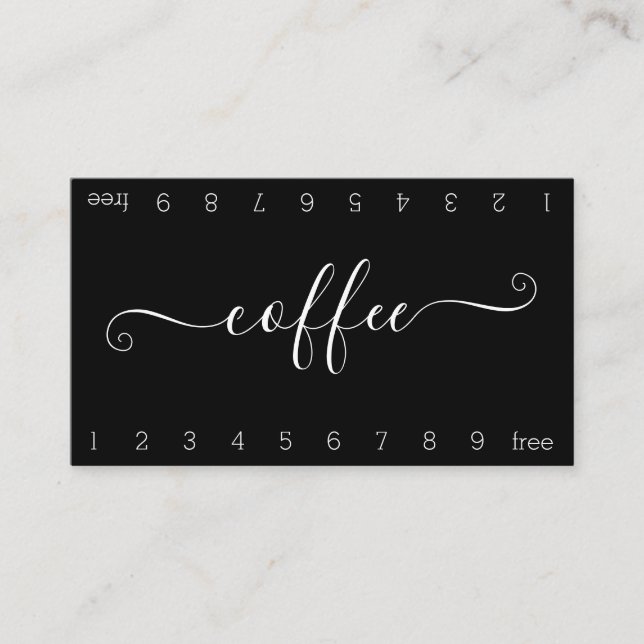 Loyalitätskarte für die doppelte Anzahl Treuekarte (Vorderseite)