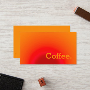 Loyalitätskarte für Kaffee Treuekarte