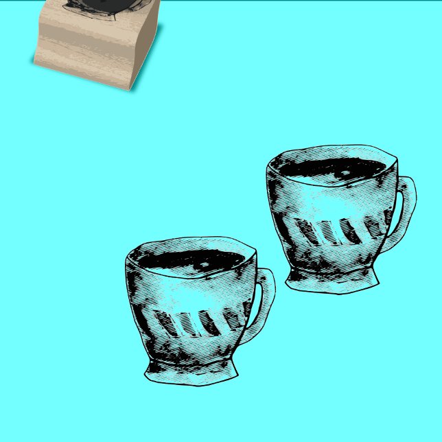 Loyalkarte für den Kaffee Gummistempel (Von Creator hochgeladen)