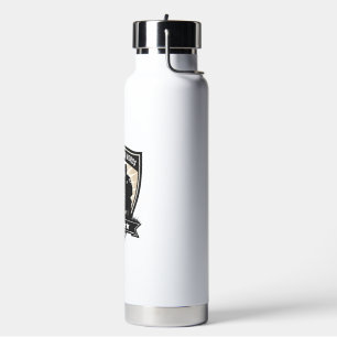 Loyalty Beyond Words Vintage K9 Polizeiabzeichen V Trinkflasche