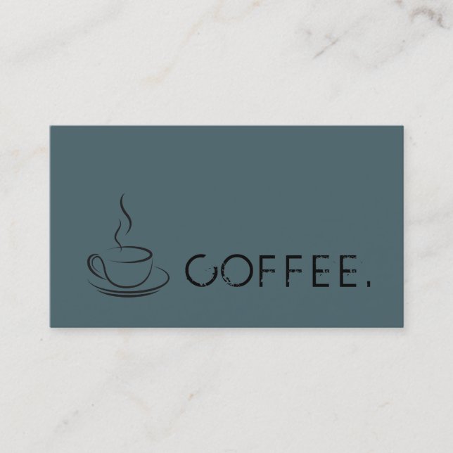Loyalty Coffee Punch Deep Space Sparkle Hintergrun Treuekarte (Vorderseite)