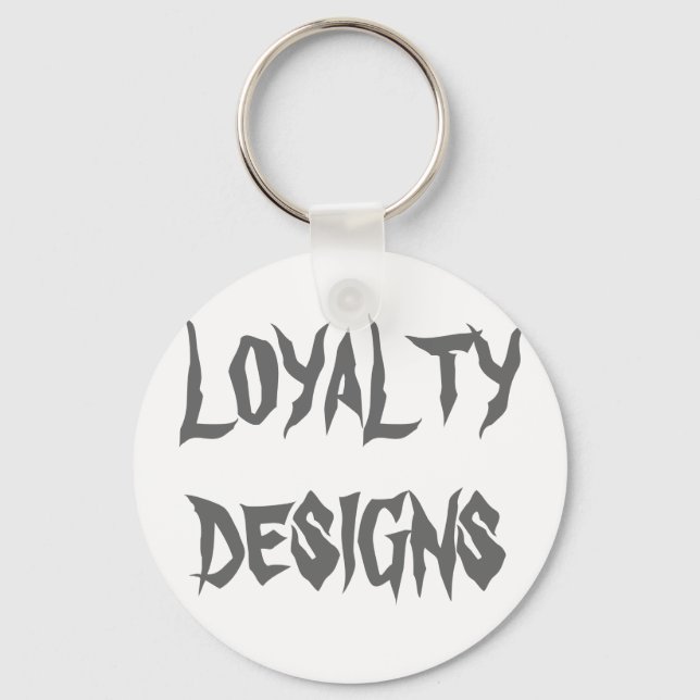 LOYALTY DESIGNS SCHLÜSSELANHÄNGER (Vorderseite)
