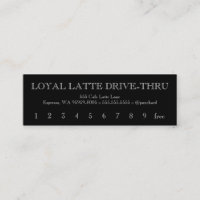 Loyalty Latte Drive-Thru Caslon Open
