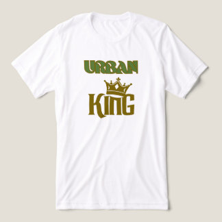 LOYALTY RULES Grafik Weiß Olive URBAN KING Herren Tri-Blend Shirt
