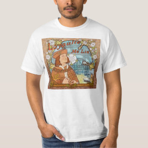 Loyaulte ich männliches T-Shirt der Lüge XL, wei