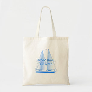 Loyola Beach Coastal Nautical Segelschiff Tragetasche
