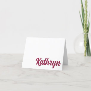 Loyola University Chicago Personalisierte Note Car Dankeskarte