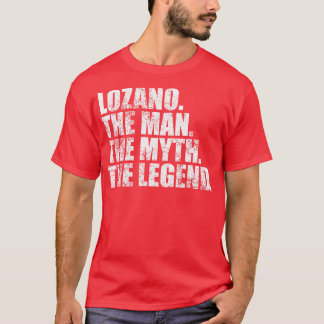 Lozano Lozano Familienname Lozano Nachname Lozano T-Shirt